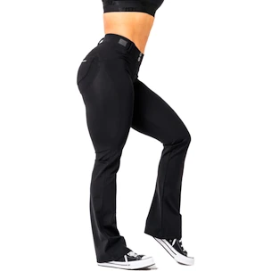 Dames legging Nebbia Bubble Butt Flared Pants 2.0 POWER LIFT 308 black