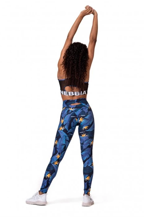 Dames legging Nebbia  High-waist Ocean Power leggings 561 ocean blue