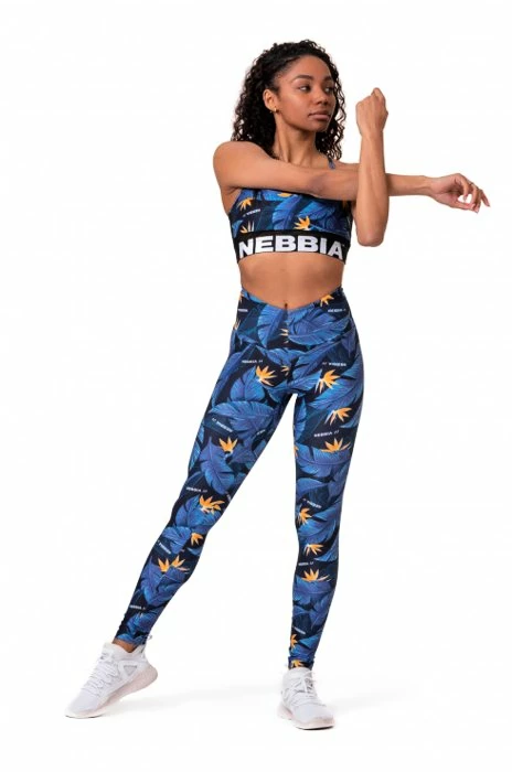 Dames legging Nebbia  High-waist Ocean Power leggings 561 ocean blue XS
