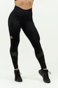 Dames legging Nebbia Intense Women's High Waist Push-Up Leggings Heart-Shaped Gold L