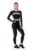 Dames legging Nebbia  Mesh leggings high waist 573 black XS