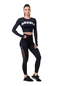 Dames legging Nebbia  Mesh leggings high waist 573 black XS