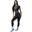 Dames legging Nebbia NEBBIA x OLYMPIA Washed High Waisted Leggings GYM WARRIOR 776 black