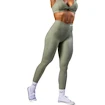 Dames legging Nebbia STRONG BEAUTY V-Cut Lace-Up Sculpting Leggings OWN YOUR POWER 426 light green