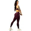 Dames legging Nebbia STRONG BEAUTY V-shaping Belt Leggings 425 dark red
