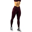 Dames legging Nebbia STRONG BEAUTY V-shaping Belt Leggings 425 dark red