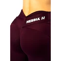 Dames legging Nebbia STRONG BEAUTY V-shaping Belt Leggings 425 dark red