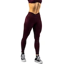 Dames legging Nebbia STRONG BEAUTY V-shaping Belt Leggings 425 dark red
