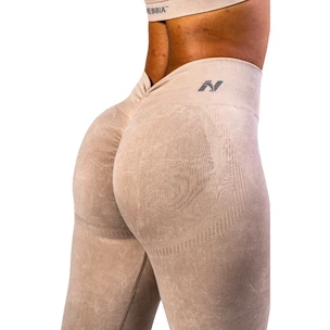 Dames legging Nebbia TOTALLY SEAMLESS High-Waist Leggings MAXIMUM PUSH-UP 302 cream