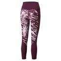 Dames legging Puma  Run 5K Graphic High Waist 7/8 Tight Grape Wine