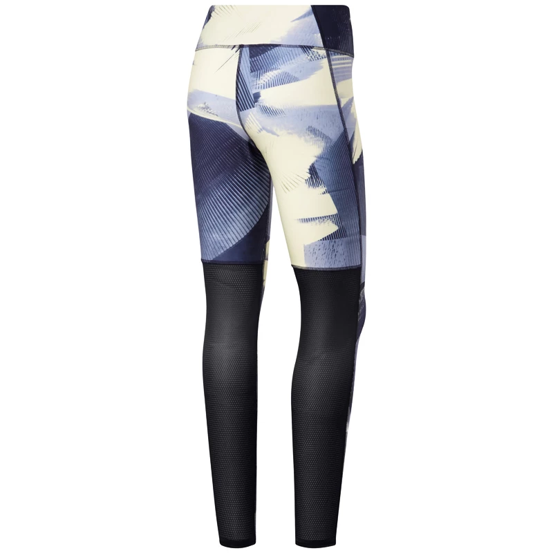 Dames legging Reebok  Tight AOP Purple