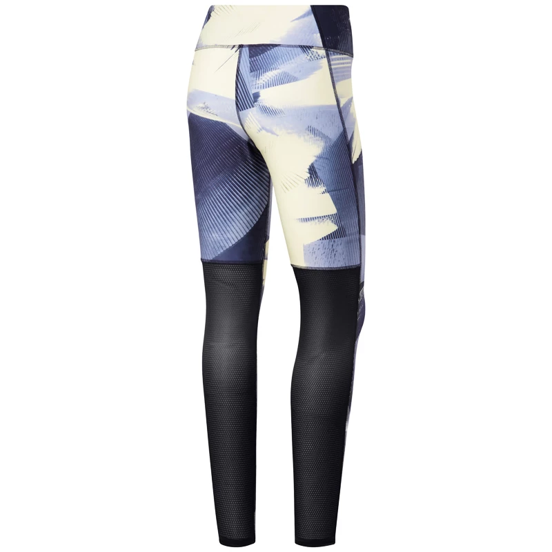 Dames legging Reebok  Tight AOP Purple XS