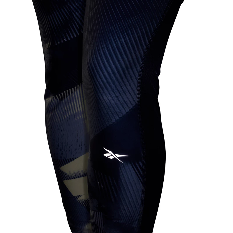 Dames legging Reebok  Tight AOP Purple XS