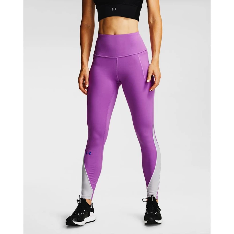 Dames legging Under Armour  CG Rush Legging Purple XS