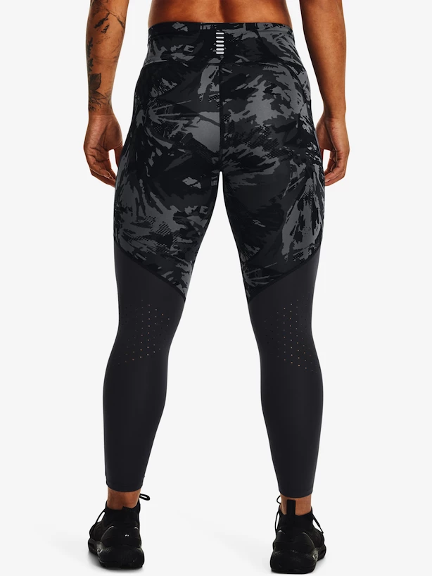 Dames legging Under Armour  Fly Fast Ankle Tight II-BLK XS