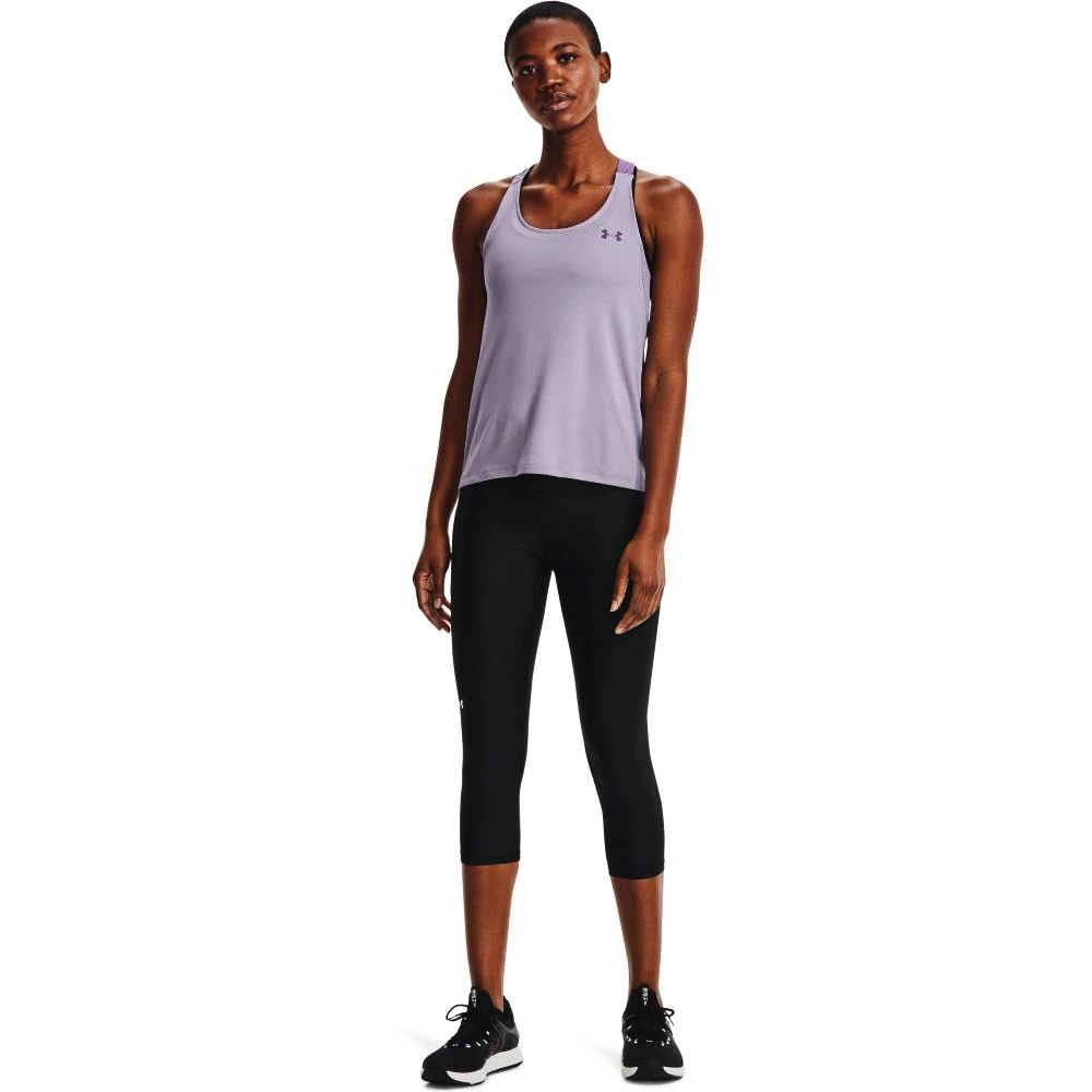 Dames legging Under Armour HeatGear Hi Capri NS Black