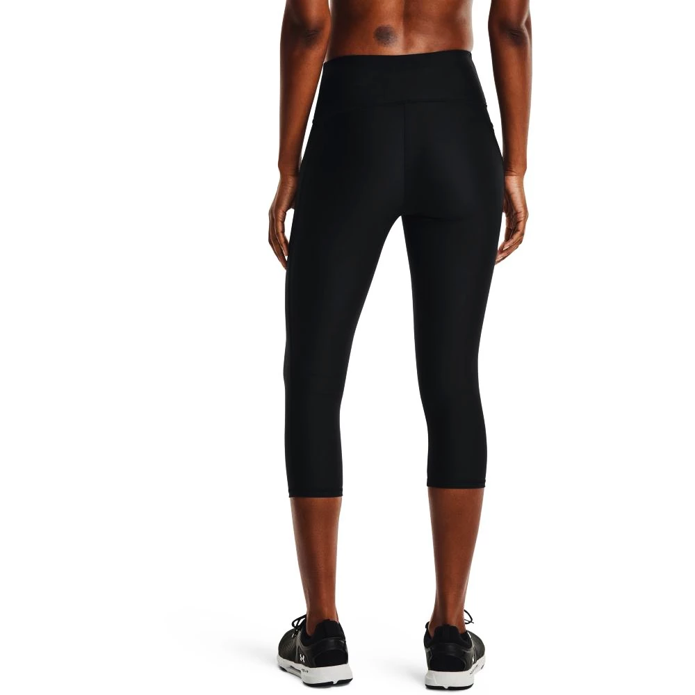 Dames legging Under Armour HeatGear Hi Capri NS Black