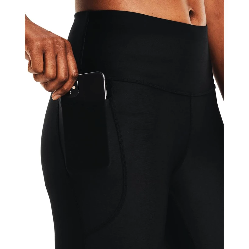 Dames legging Under Armour HeatGear Hi Capri NS Black
