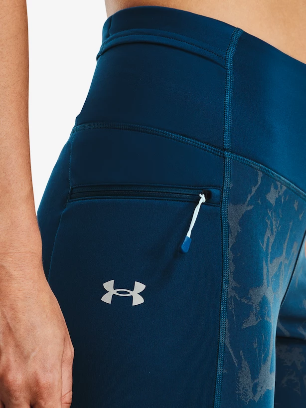 Dames legging Under Armour  OutRun the Cold Tight II-BLU