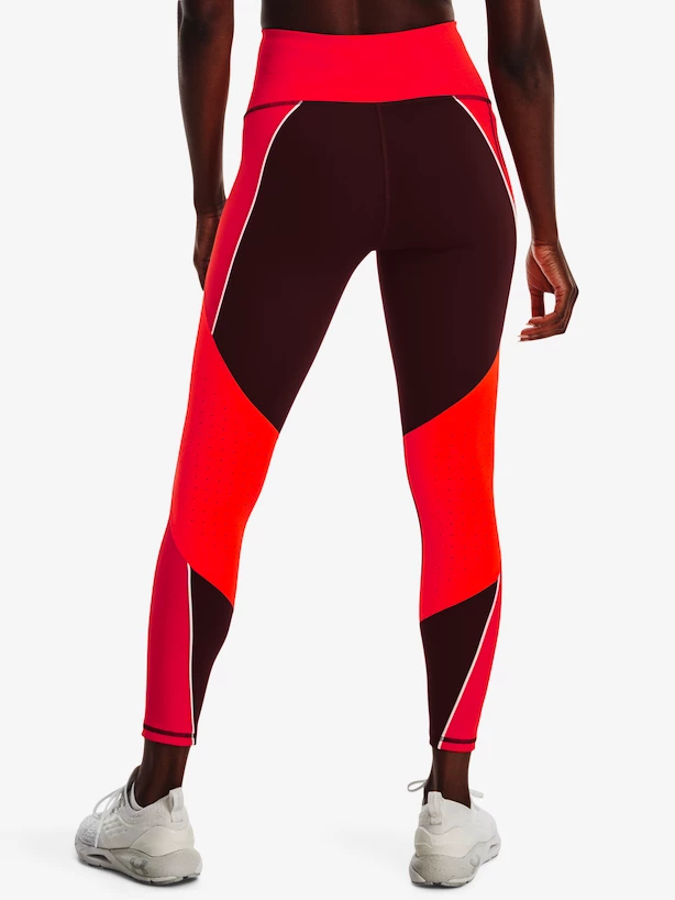 Dames legging Under Armour  Rush Ankle Leg 6M Nov-RED XS