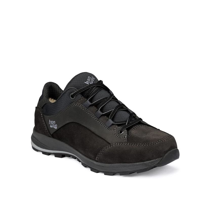 Dames outdoorschoenen Hanwag Banks Low  Bunion Lady GTX Asphalt/Mint