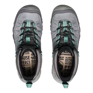 Dames outdoorschoenen Keen  IV MID WP Alloy/Granite green  US 6,5