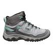 Dames outdoorschoenen Keen  IV MID WP Alloy/Granite green  US 6,5