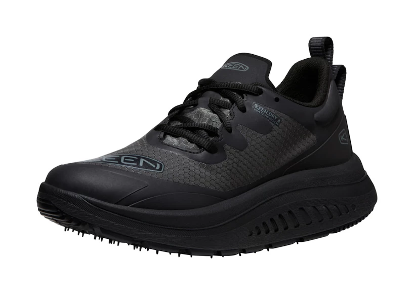 Dames outdoorschoenen Keen Wk400 Wp Black/Black  US 10,5