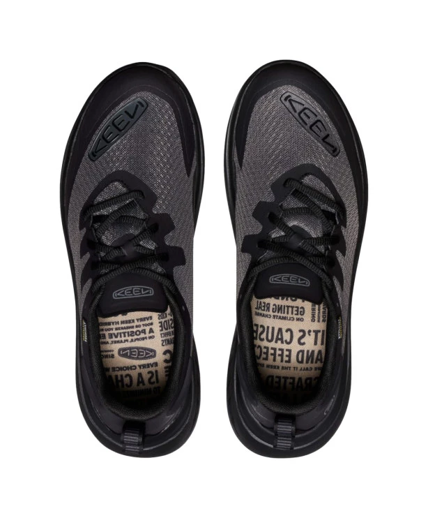 Dames outdoorschoenen Keen Wk400 Wp Black/Black  US 10,5