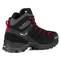 Dames outdoorschoenen Salewa  WS Alp Mate Mid PTX Black Out/Virtual Pink