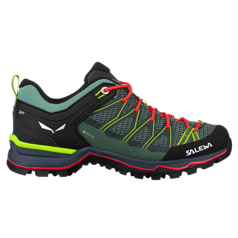 Dames outdoorschoenen Salewa  WS MTN Trainer Lite GTX Feld Green/Fluo Coral
