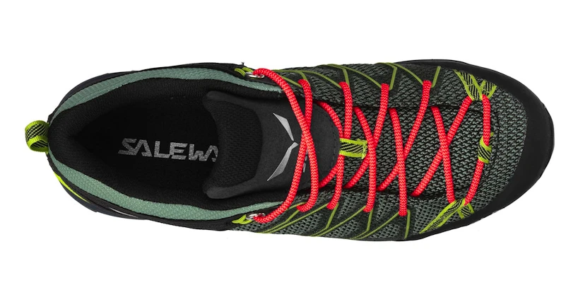 Dames outdoorschoenen Salewa  WS MTN Trainer Lite GTX Feld Green/Fluo Coral