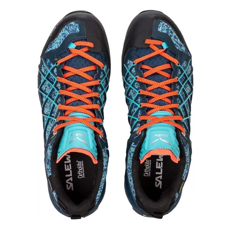 Dames outdoorschoenen Salewa  WS Wildfire GTX Blue Poseidon/Capri  UK 6,5