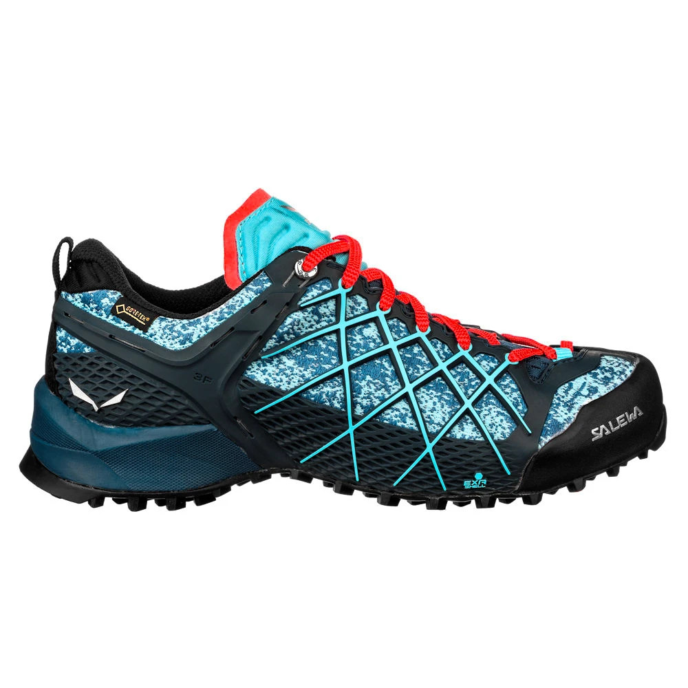 Dames outdoorschoenen Salewa  WS Wildfire GTX Blue Poseidon/Capri  UK 6,5