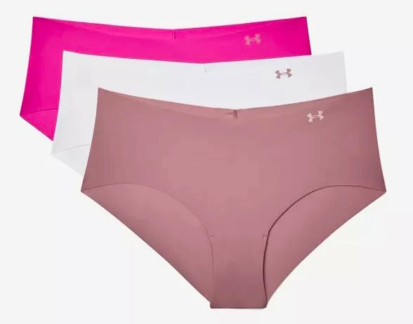 Dames slips Under Armour  PS Hipster 3Pack Pink