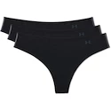 Dames slips Under Armour  PS Thong 3Pack Black  XS