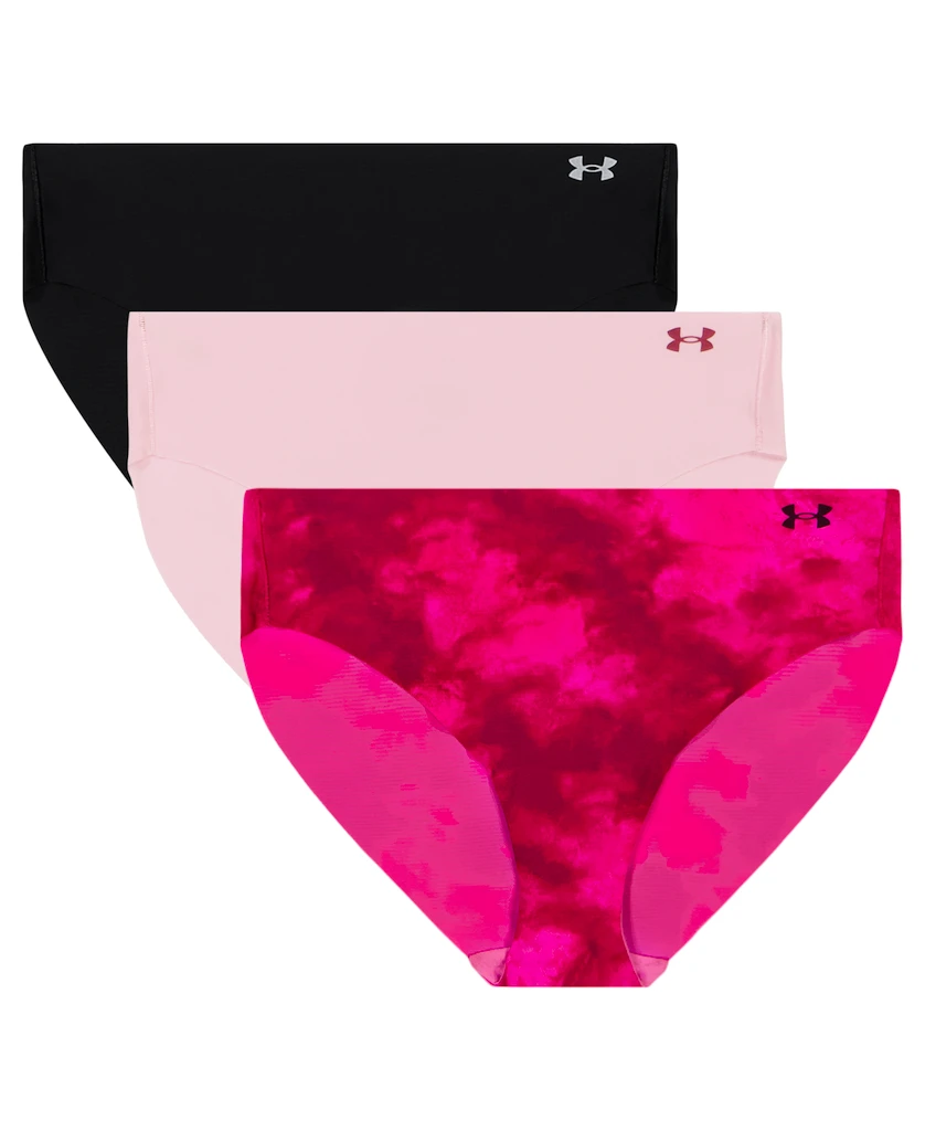 Dames slips Under Armour Pure Stretch Nov NS BKN 3Pack