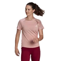 Dames T-shirt adidas  Adizero Tee Wonder Mauve