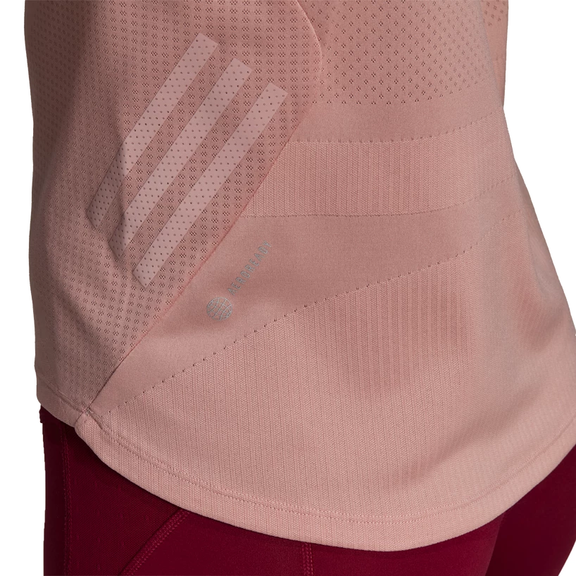 Dames T-shirt adidas  Adizero Tee Wonder Mauve