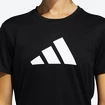 Dames T-shirt adidas Bos Logo Tee Black/White