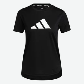 Dames T-shirt adidas Bos Logo Tee Black/White