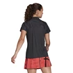 Dames T-shirt adidas  Club Graphic Polo Grey