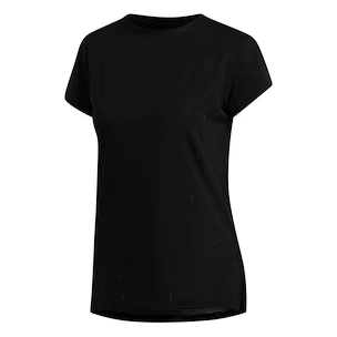 Dames T-shirt adidas  Engineered Tee black M
