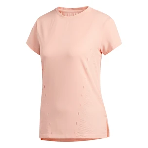 Dames T-shirt adidas  Engineered Tee pink S