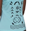 Dames T-shirt adidas Paris Y-Tank Primeblue Aqua