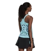 Dames T-shirt adidas Paris Y-Tank Primeblue Aqua