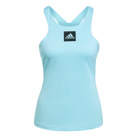 Dames T-shirt adidas Paris Y-Tank Primeblue Aqua