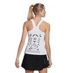 Dames T-shirt adidas  Paris Y-Tank Primeblue White