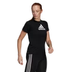 Dames T-shirt adidas  Primeblue Designed 2 Move Logo Sport Black
