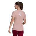 Dames T-shirt adidas  Runner Tee Wonder Mauve